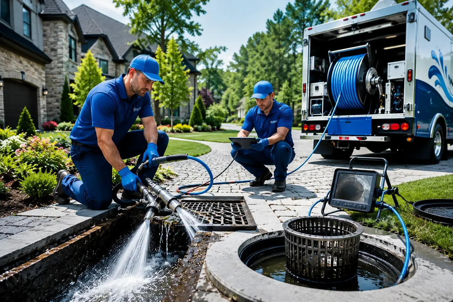 Local outdoor drain cleaning professionals in Ixonia, WI